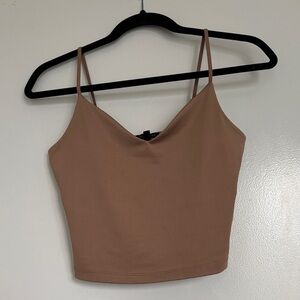 Dynamite Brown Camisole Top